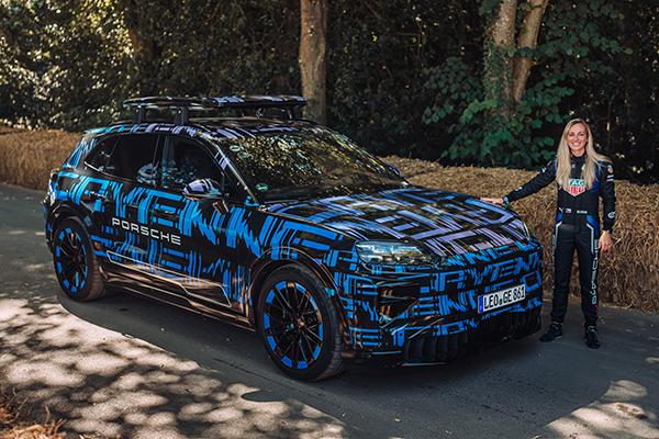 Porsche Cayenne struts its stuff at 2025 Goodwood