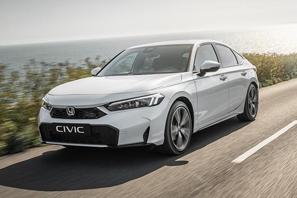 Honda U.K. gives the Civic e:HEV a refresh