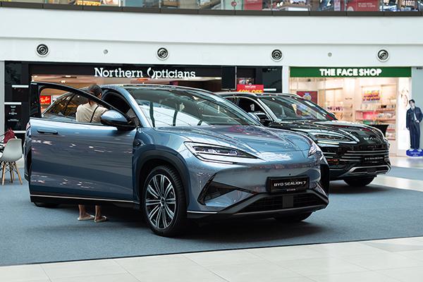 BYD by JC brings the hottest new cars to Bukit Panjang Plaza