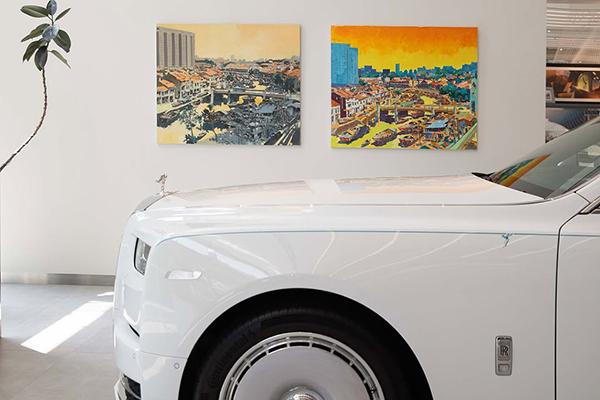 Rolls-Royce SG unveils curated artwork exhibition