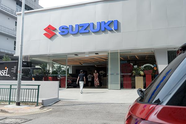 Suzuki finds a larger and greater Singapore home