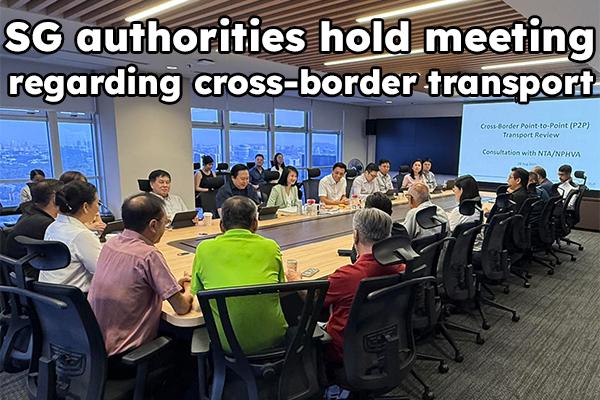 SG authorities hold meeting regarding cross-border transport