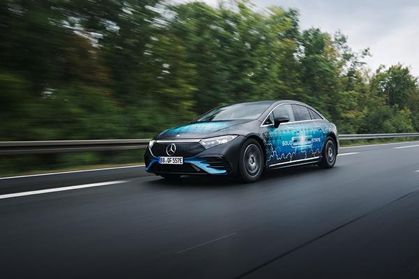 Mercedes-Benz EQS covers 1,205km with solid state battery