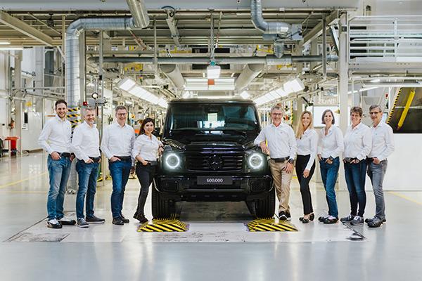Mercedes-Benz builds 600,000th G-Class