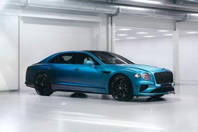 Bentley reveals new paint finish on its four-door sedan