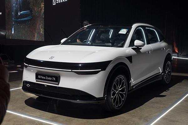 The Zeekr 7X has arrived in Singapore