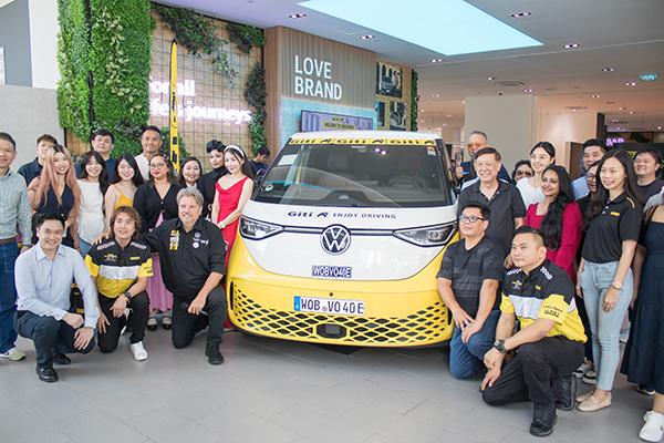Globe-trotting Volkswagen ID. Buzz makes stop in Singapore