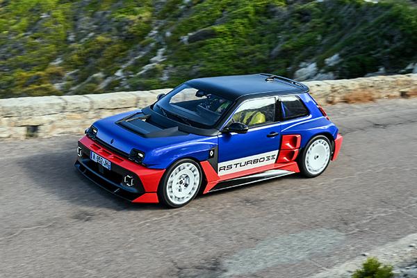 Renault 5 Turbo 3E prototypes make first public run