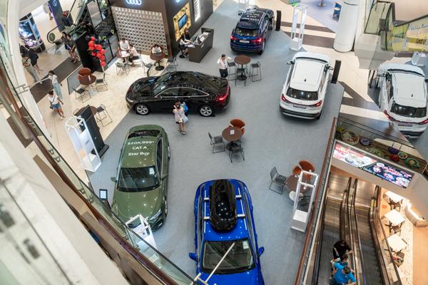 Audi arrives in Tampines Mall