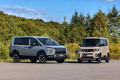 Mitsubishi debuts two Delica models at the 2025 JMS