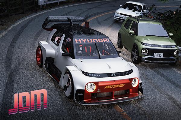 Hyundai Insteroid concept makes video game debut at 2025 JMS