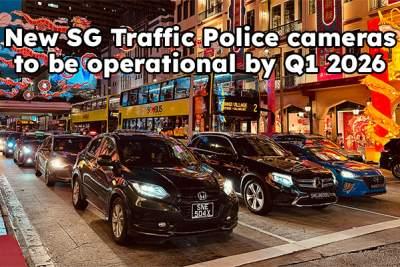 New SG Traffic Police cameras to be operational by Q1 2026