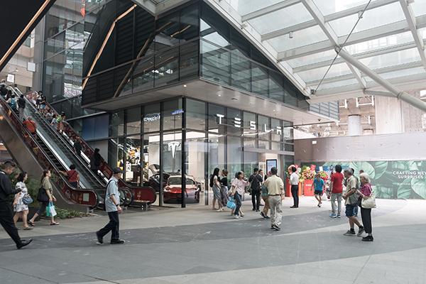 Tesla opens new experience centre at Westgate