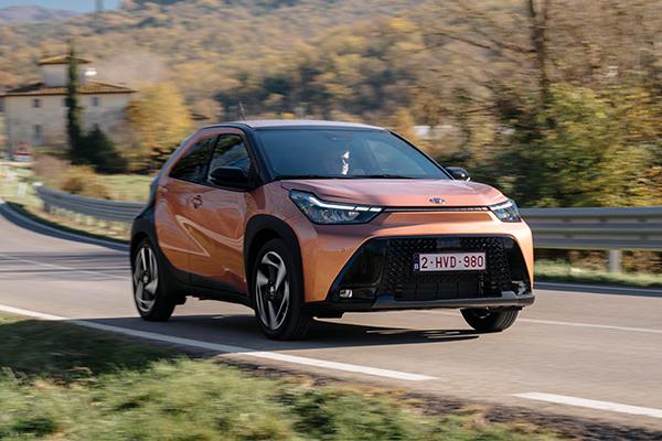 Toyota now offers the Aygo X with full hybrid technology