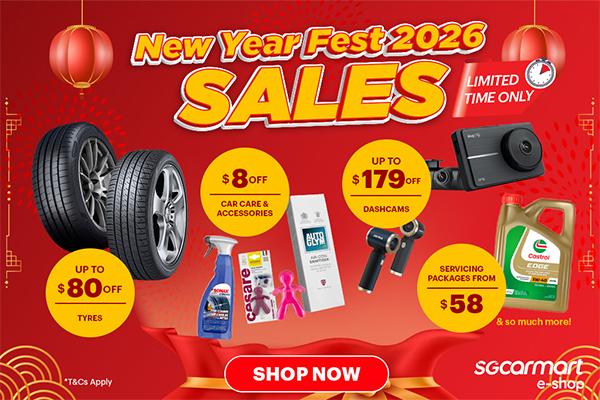 Sgcarmart's e-Shop offers exclusive deals for the new year!