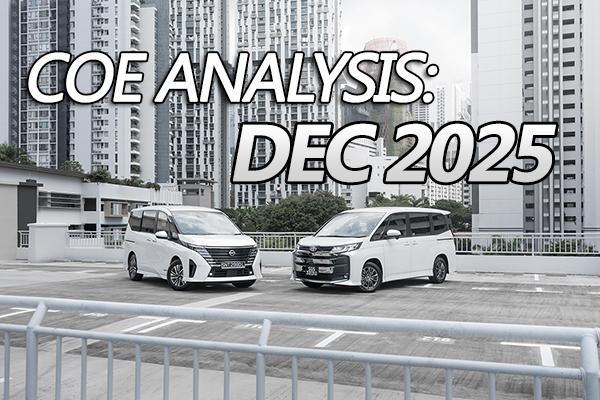 COE Analysis Dec '25: More of the same ($100k COEs)?