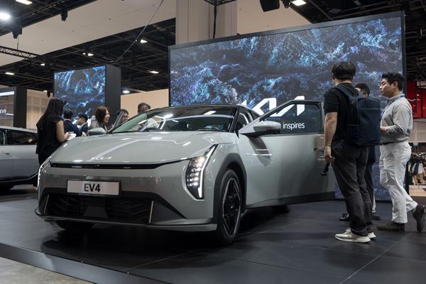 Kia EV4 launched at the 2026 Singapore Motor Show