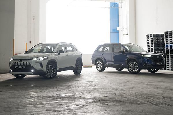 Subaru Forester e-BOXER vs Toyota Corolla Cross Hybrid