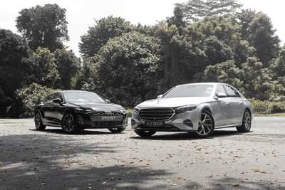 Audi A6 Sedan vs Mercedes-Benz E-Class Saloon