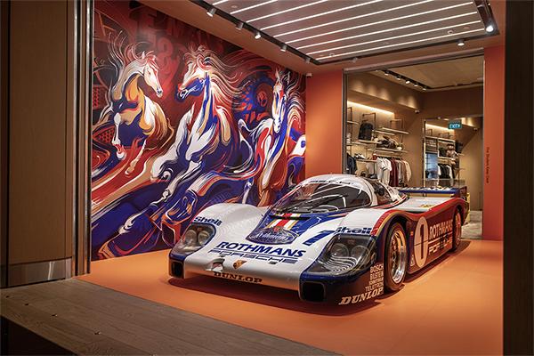 Porsche and Priscilla Tey unveil Lunar New Year mural
