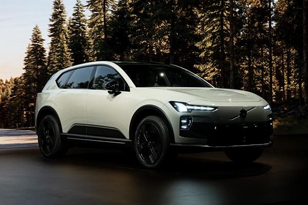 The all-electric Volvo EX60 can now be ordered in Europe