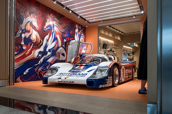 Porsche unveils special mural to mark the Year of the Horse