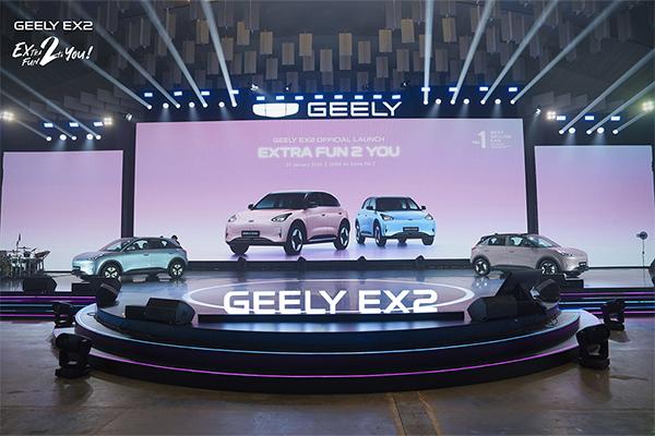 Geely launches the EX2 in Indonesia