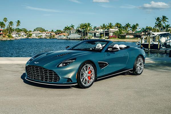 Aston Martin unveils the Vanquish Volante Wave Edition