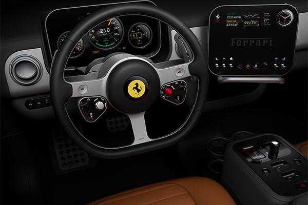Ferrari unveils more details of its new electric sports car