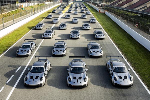 New Porsche 911 Cup cars have been delivered to race teams