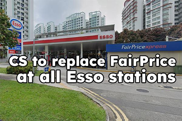 Esso petrol stations to swap out FairPrice for Cold Storage