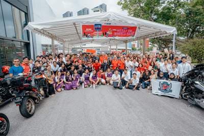 Wearnes shows support for Heart on Wheels once again