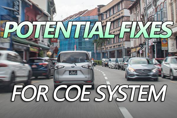 Potential fixes to our COE system