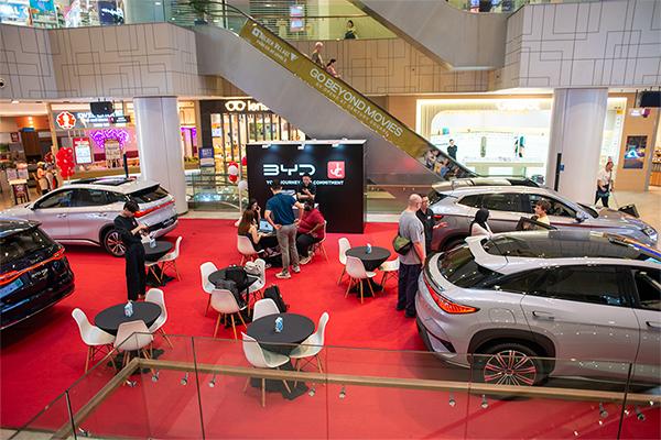 BYD by JC brings four models to Century Square roadshow