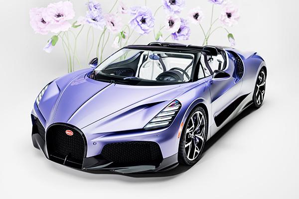 Bugatti unveils a new W16 Mistral commission