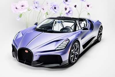 Bugatti unveils a new W16 Mistral commission