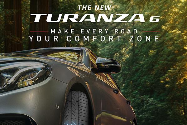 Experience comfort with the new Bridgestone Turanza 6