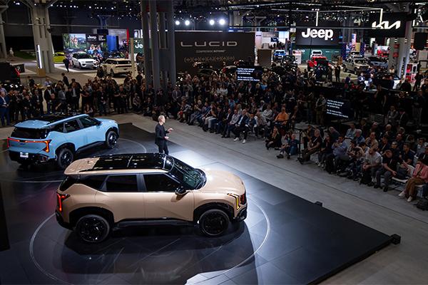 Kia showcases three models at the 2026 New York Auto Show