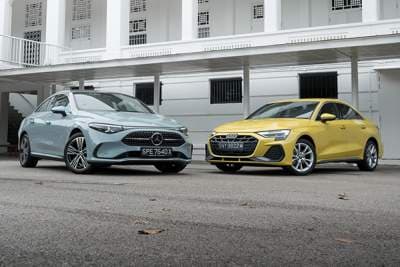 Mercedes-Benz CLA180 vs Audi A3 Sedan