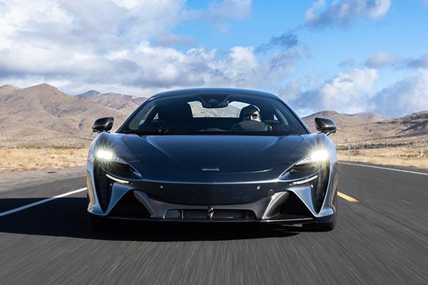 The McLaren Artura's first step into "Hollywood stardom"