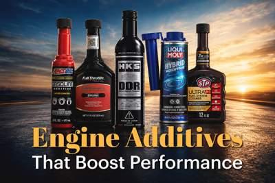 Additives that improve your vehicle's engine health