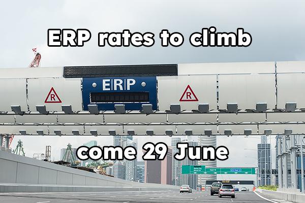 ERP rates to rise come end of June