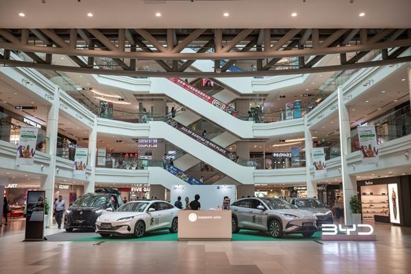 Harmony Auto brings electric mobility to Plaza Singapura