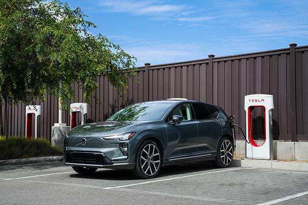 Volvo joins Tesla Supercharging network in Europe