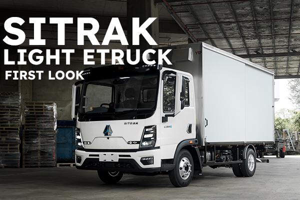A first look at the Sitrak Light eTruck!