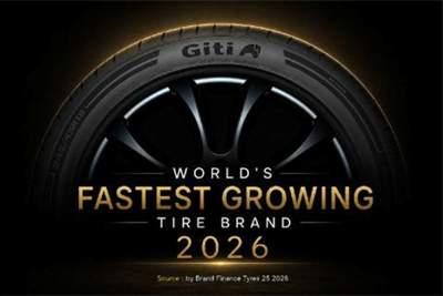 Report names Giti Tire as fastest-growing tyre brand in 2026