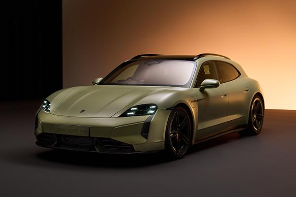 Porsche unveils a unique Taycan Turbo S Sport Turismo