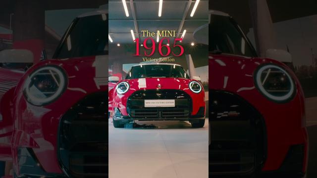 The MINI 1965 Victory Edition celebrates the firm's victory at Monte Carlo and is now on sale!