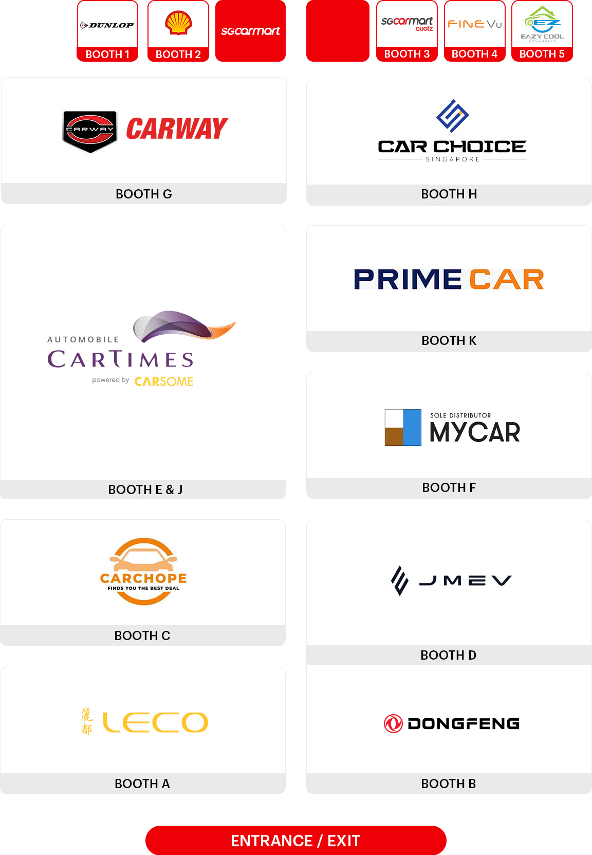 Exhibitor Floor Plan
