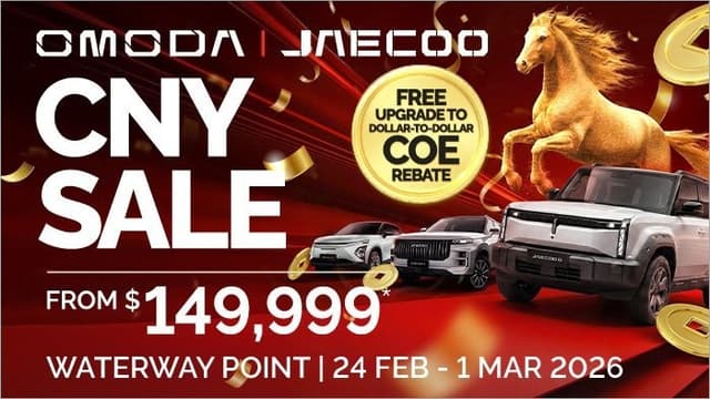 Starting from $149,999*! FREE Upgrade to Dollar-to-Dollar COE Rebate!